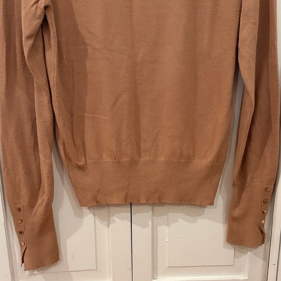 Women's Tan Sweater - Picture 9 of 10
